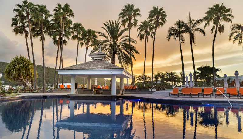 Pool Sunset